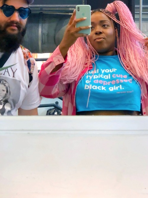 Just your typical cute & depressed black girl [+ her cute & supportive husband] 