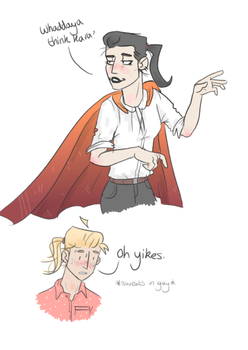 too-small-for-you:Lena likes the cape more than she’d care to admit
