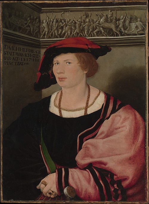 Benedikt von Hertenstein, Magistrate of Lucerne by Hans Holbein the Younger, 1517