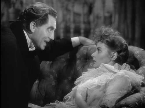 Spencer Tracy and Ingrid Bergman in “Dr. Jekyll and Mr Hyde”   (1941)