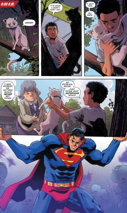 void-tiger: twitch-lawliet:mischiefandspirits:why-i-love-comics:Superman: Man of Tomorrow #12 