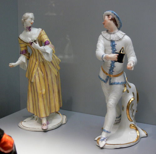 Figurines of the Commedia dell'Arte by Franz Anton Bustelli, c. 1760