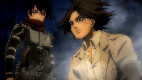 kyriun:  Mikasa Ackerman & Eren Yaeger - Shingeki no Kyojin (Attack on Titan) Episode 67 