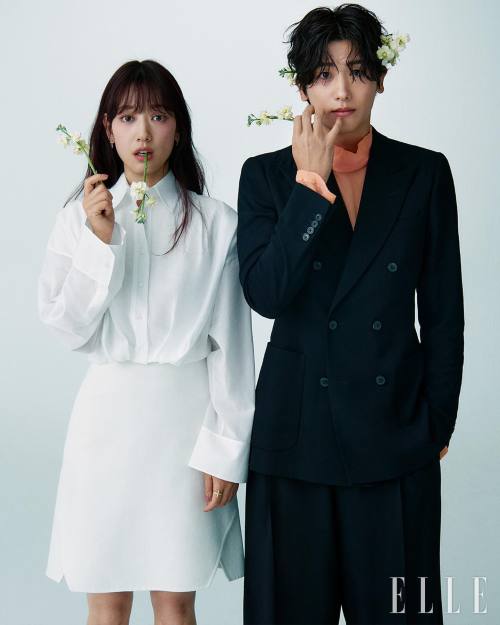 Park Hyung-sik & Park Shin-hye X ELLE Korea