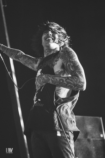 grinned:  Bring Me The Horizon by Hunter Wallace Photo on Flickr. 