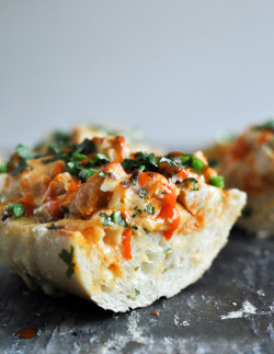 kitchenelves:  30-Minute Buffalo Chicken French Breads