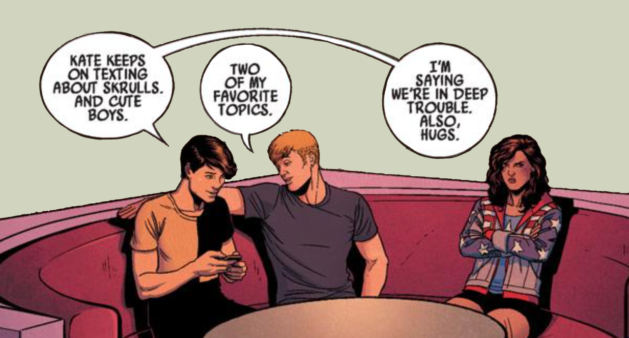 agentromanoffsir:    Who the #*&amp;% are the Young Avengers? 