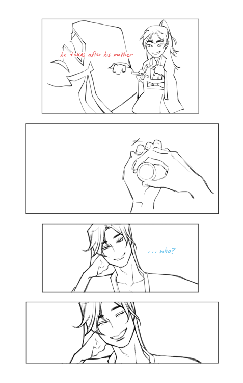some vague yiling wei sect + single dad AU and a recycled joke