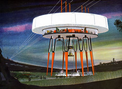 madddscience:  “In 1964 United States Steel called upon the nation’s electric utility  companies to reconsider the current look of our power stations and  transmission towers to be both functional and beautiful. Two years  later, Henry Dreyfuss and