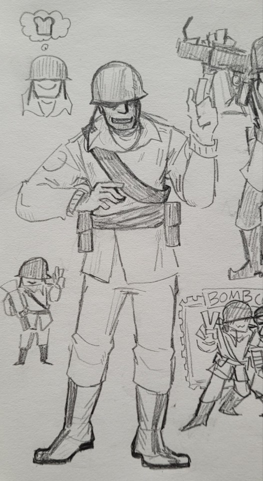 SOLLY !!!!! :DDD Hes So Fun To Draw + Bonus Medics