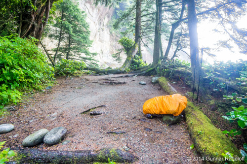 6.7.2014 - day 4 on the West Coast Trail - rain, rain, more rain ;)#BC #Canada #VancouverIsland #Wes