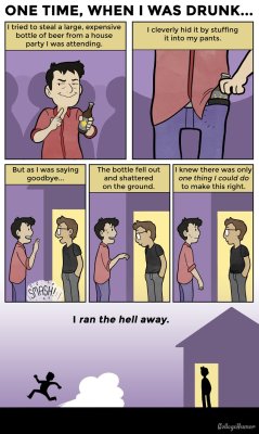 bookward-the-comic-book-lover:  madamebomb:  pr1nceshawn:  One time, when I was drunk…  THAT LAST ONE NEVER FAILS TO MAKE ME LAUGH