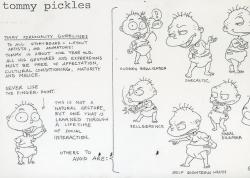 meluscine: maxiesatanofficial:  nickelodeonhistory: from the rugrats season 1 style guide  