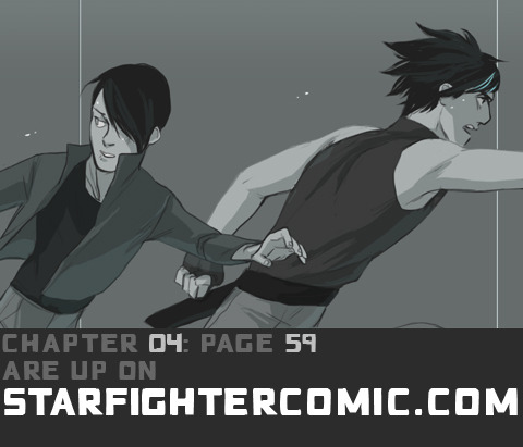 Up on the site!The Starfighter shop: prints, books, and other goodies! ✧ Starfighter: