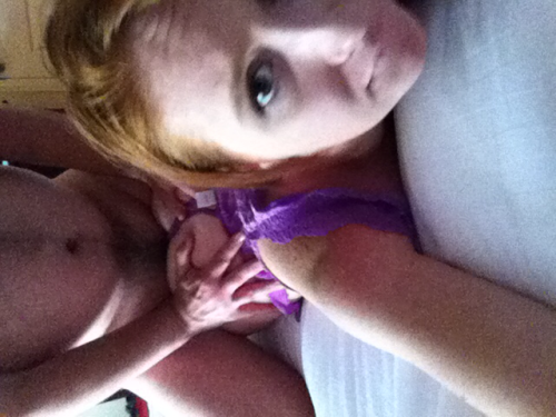 Beautiful wife showing