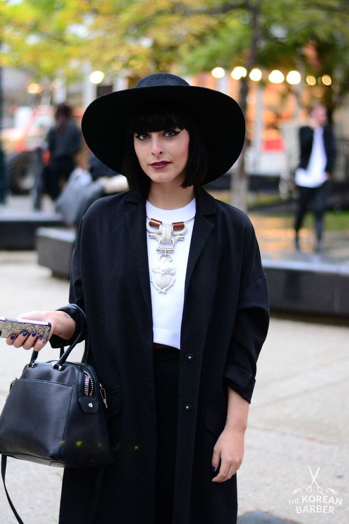 thekoreanbarber:  Toronto Fashion Week SS15 - Day 1 Trend Spotting: Wool Hats © thekoreanbarber.tumblr.com