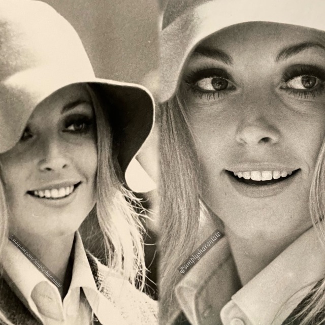 Sharon Tate, photographed in Italy while on a break from filming The Thirteen Chairs in 1969. 

These are cropped close-ups 