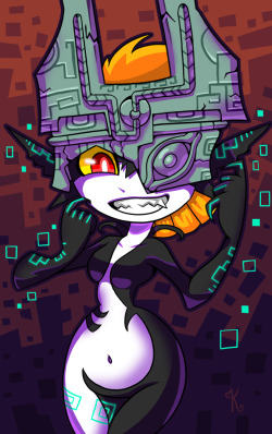 hellyeahimpmidna:  Midna by Kaliptro2 