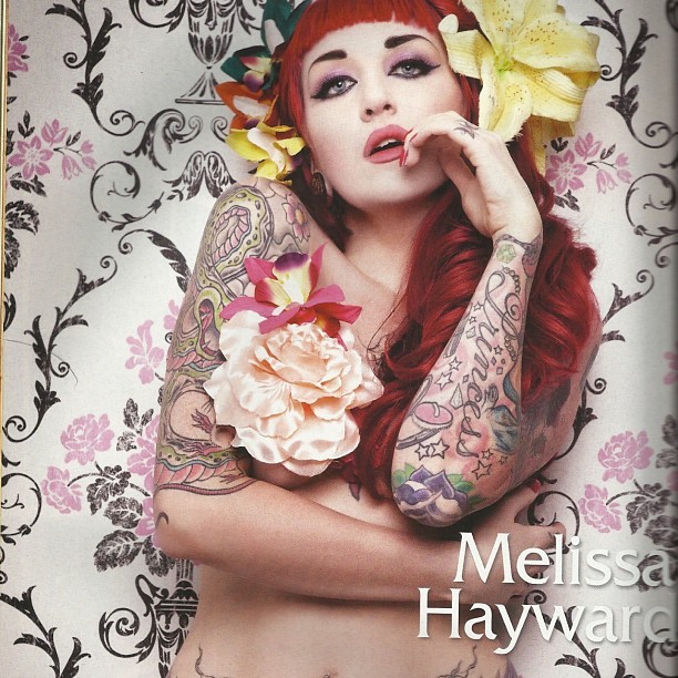 thattattooedchick:  One of my pics in tattoo planet mag. Boom