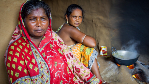 Armed with sticks and machetes, the women of Ghunduribadi — a small village in eastern In
