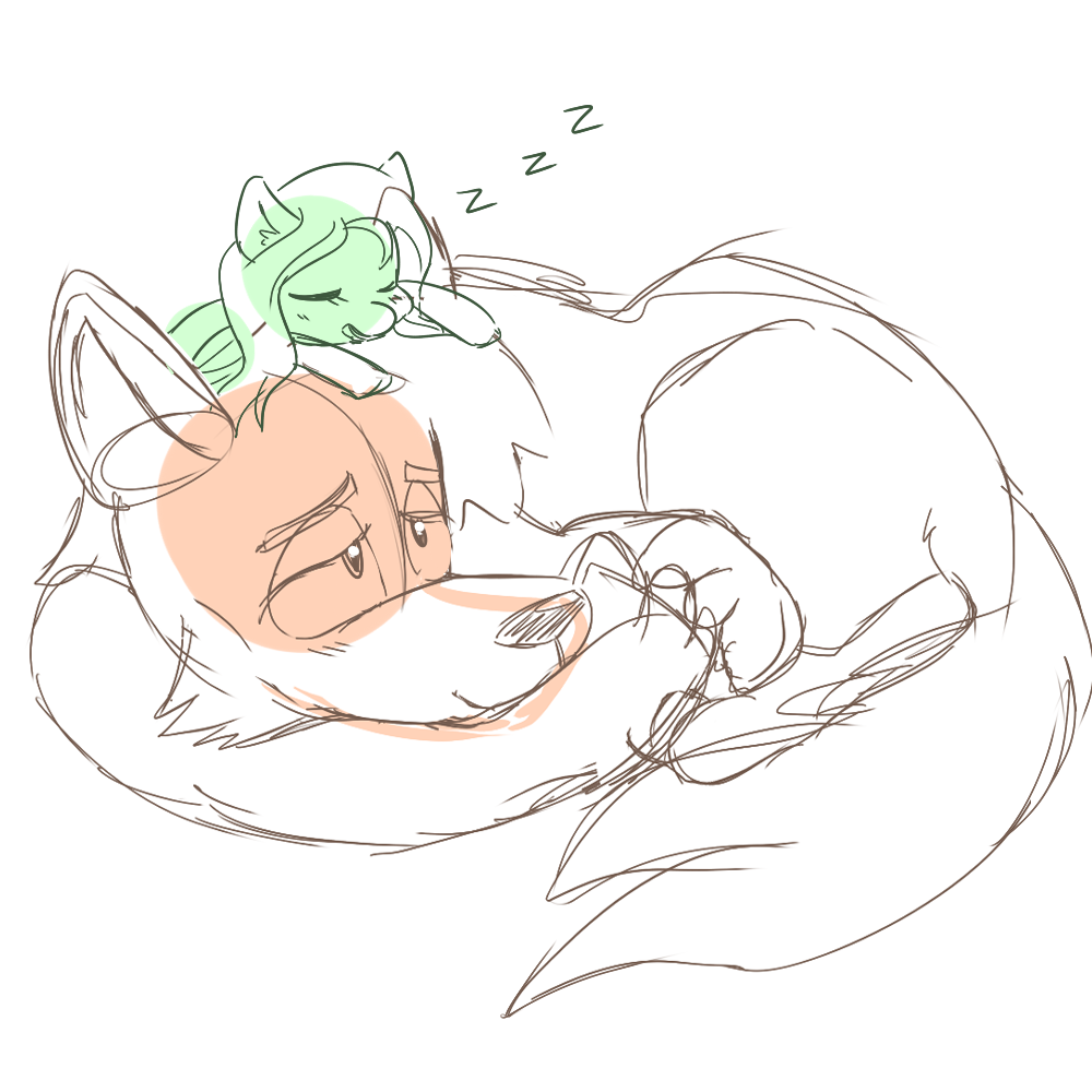 lucidlarceny:  ask-wiggles there are just too many cute drizzle sleep positions,