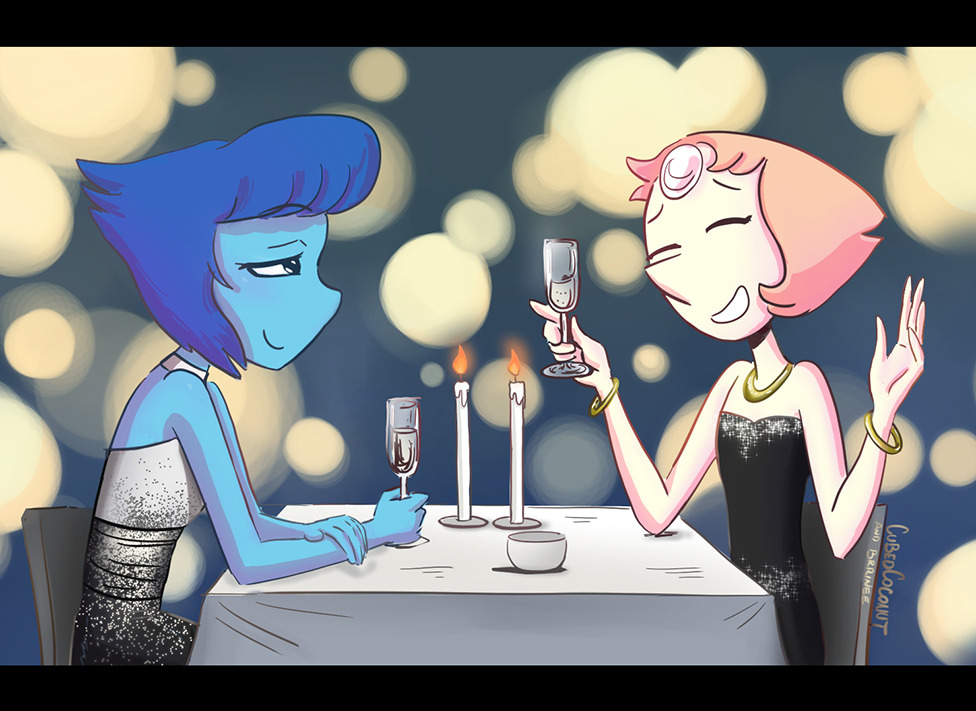 Pearlapis fancy date night!  I hope we get to see more interaction between these