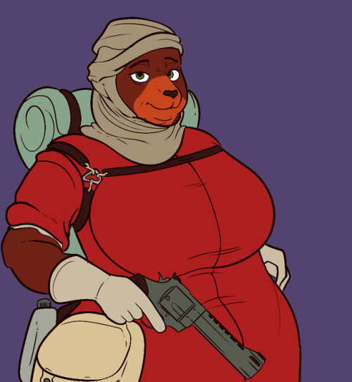 Tona.Inspired by a bear character who just showed up in my Rimworld colony.