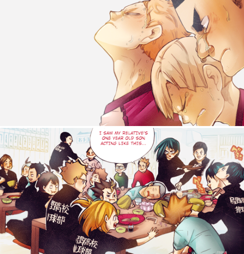 tsukis:  “We thank both sides for a hard fought battle, and we wish the best of luck to Karasuno Hig