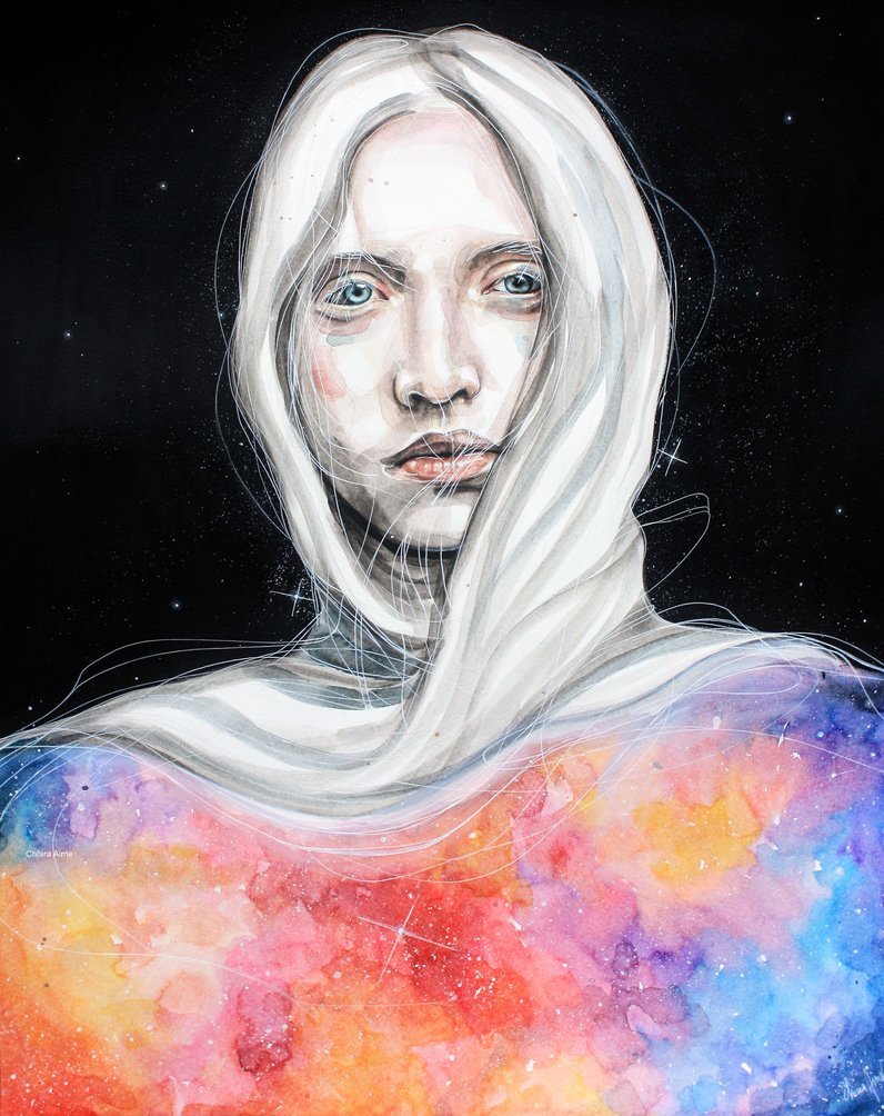 crossconnectmag:  Watercolors by Chiara Aime    Chiara Aime was born in 1991 in