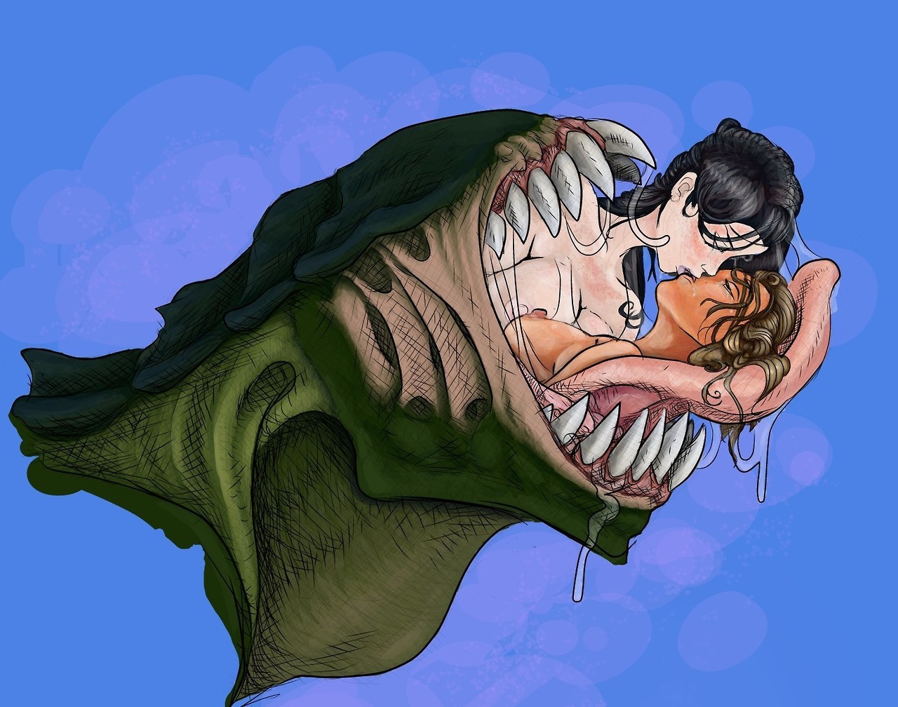 ravenousmonster:  This took a lot of work and several hundreds layers so yall nerds