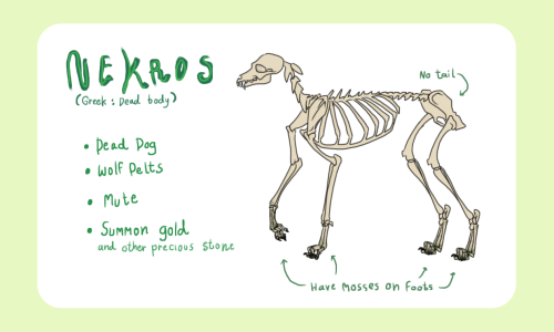 Nekros, my dead dog OC &lt;3Pixiv