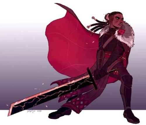 Sword worthy for a lioness by Gapiju