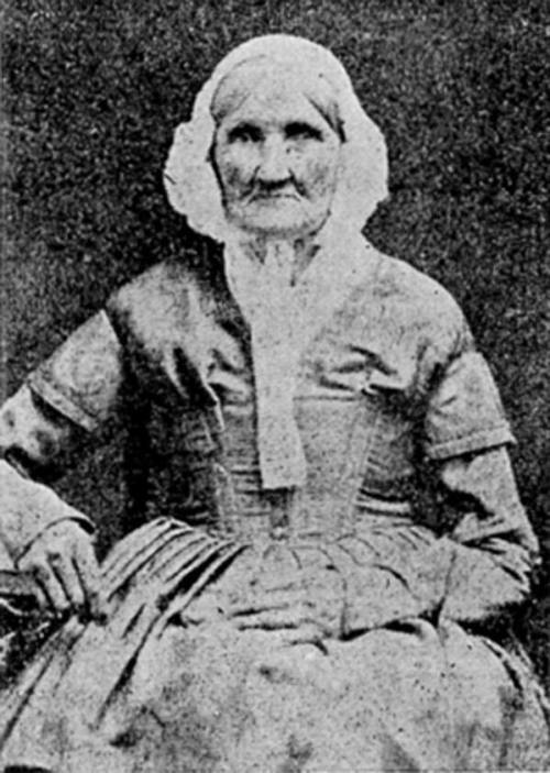 historicalphotographsnet: Hannah Stilley, born 1746, photographed in 1840. More than likely the earl