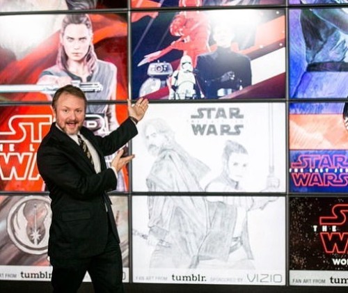 @starwars showcased the #TheLastJedi @tumblr art winners today with these great press photos, so I g