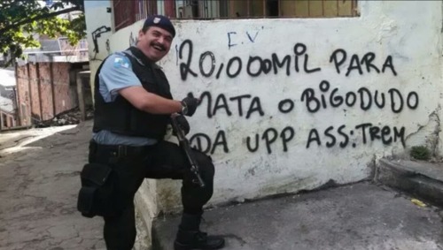 comrade-butterfly - aeternuseternus - cop in brazil stands by...