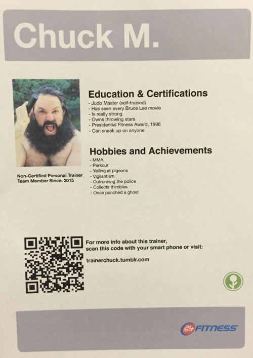 obviousplant:Chuck also has a video resume.