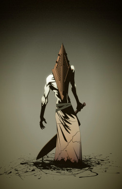 ownvillain:  Pyramid Head, via.