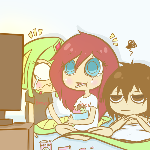 zulidoodles:  [[Some silly summer scenes Hope everyone’s enjoying their summer