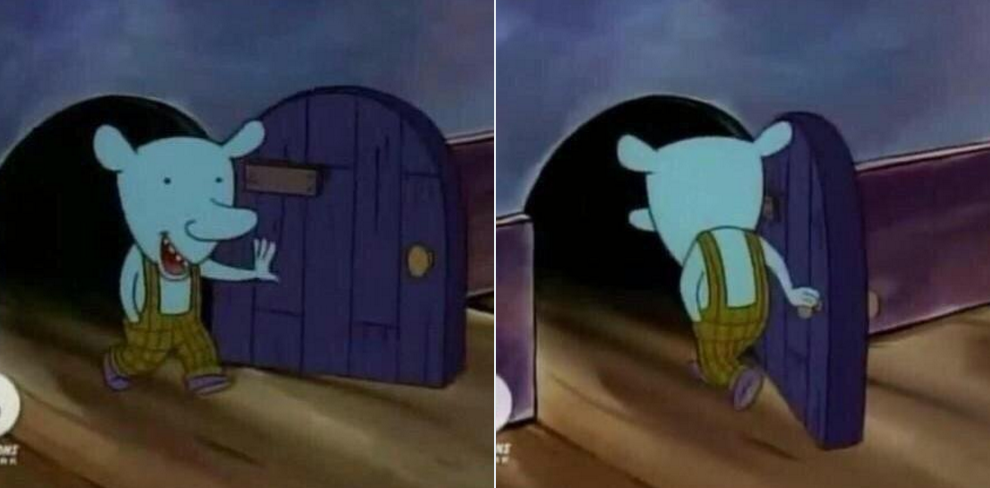 historyandmemes:  George Bush when he found out about Hurricane Katrina. 