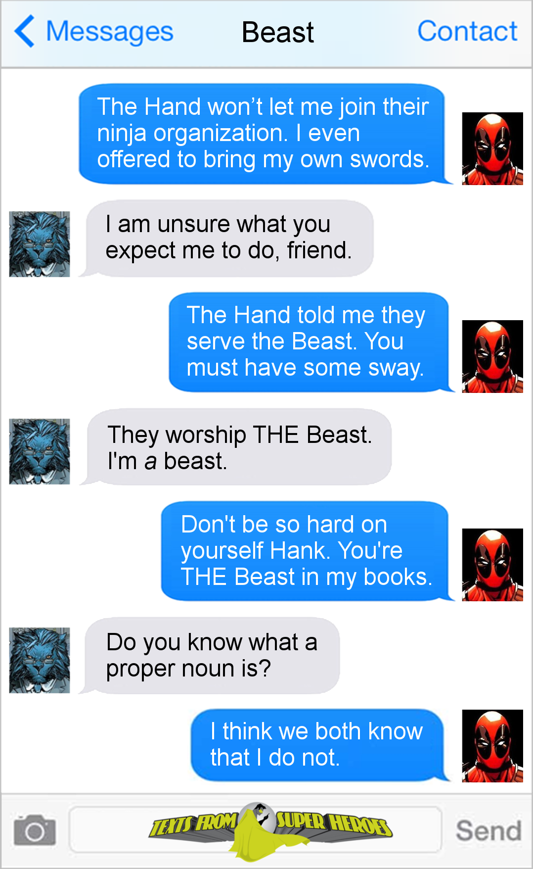 textsfromsuperheroes:  The Best of Texts From Superheroes 2015!            