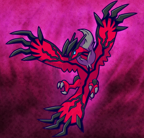 Someone on dA told me to draw Yveltal, so I did! P: