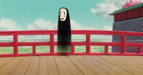 cinema without people: Spirited Away (2001, dir. Hayao Miyazaki)