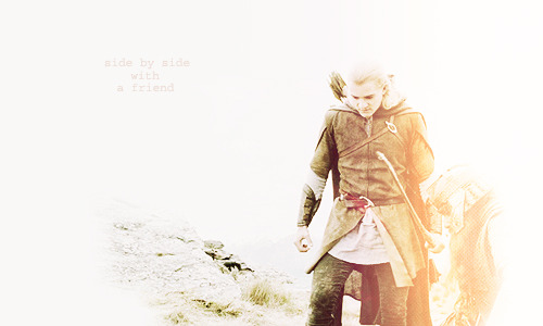 1eepace-moved-deactivated201505:  “Never thought I’d die fighting side by side with an elf.”“What about side by side with a friend?” “Aye, I could do that.” 