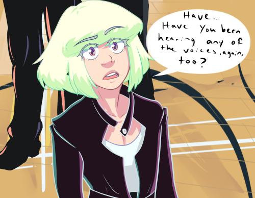 that-one-promare-comic: First panel:Max: Really!?Chev: Oh, thank goodness…Gueira: What? Were 