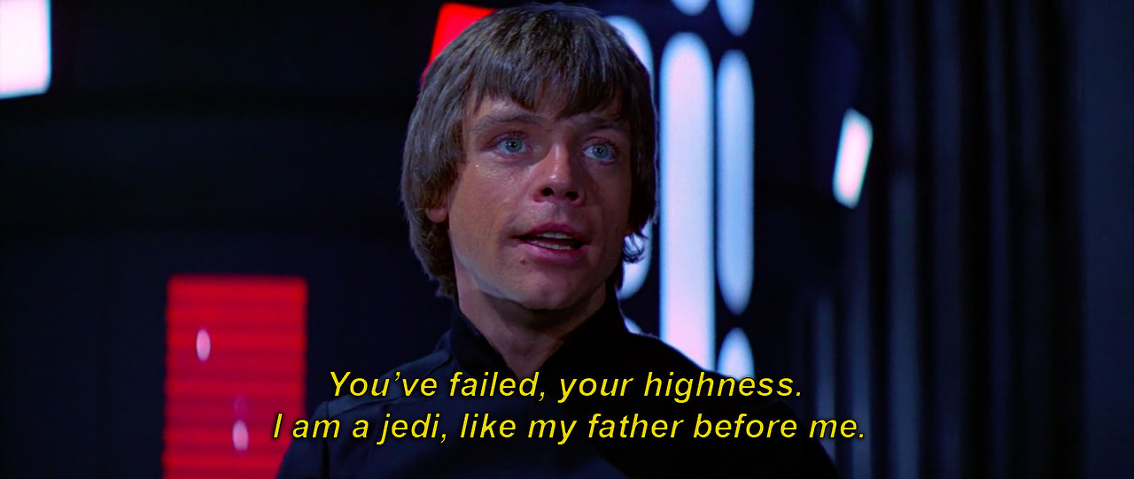 spacelesbians:So be it… Jedi