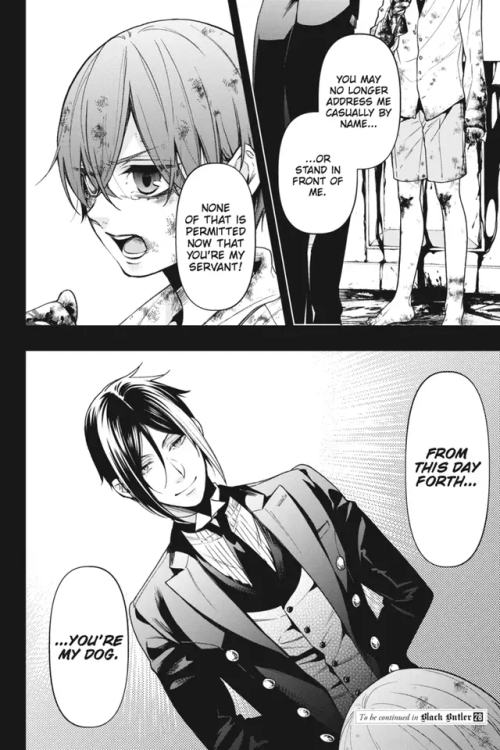 Chapter 12 Of The Official Black Butler Anthology Has Sebastian Pretend To Be Ciel's Childhood Friend
