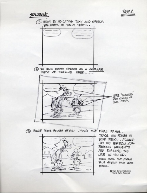How to make a comic: these handouts by Disney artist Carson van Osten are chock-full of practical ti