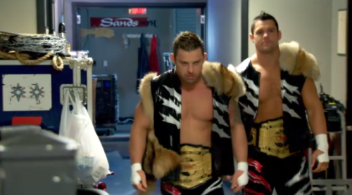 skyjane85:  The Wolves(Davey Richards & Eddie Edwards) headed to the ring (taken from Spike Tv’s website..credit goes to them for the video) gradosgirl ishipmcnozzo 