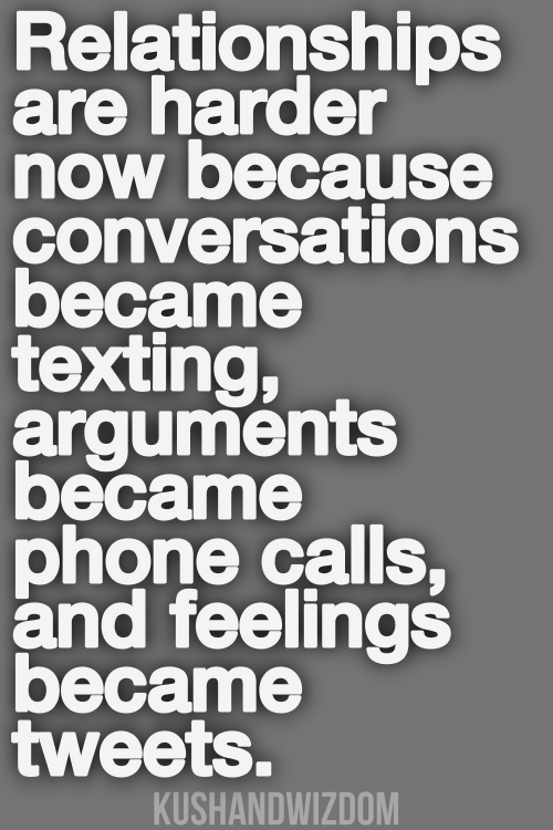 smh sad but true. Thats why I like being old school about things