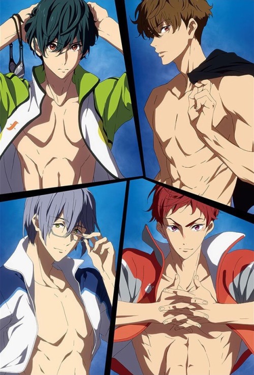 ianime0:  Free! -TakeYour Marks- | Clear Blue Series - Deep Spirit ver.